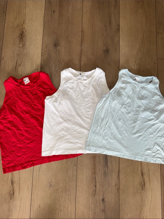 all in motion Tops - all in motion Tank Tops in Red, White, Light Blue